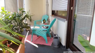 Hübsche gepflegte Wohnung in Schwetzingen mit großem Balkon - VOLL MÖBLIERT - 203599