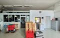 Halle, Meisterbüro mit angrenzender Küche