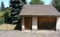 Garage mit Schuppen